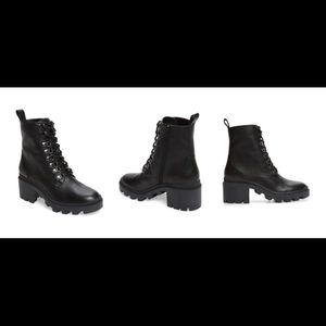Brand New BP Taylor Block Heel Combat Boot